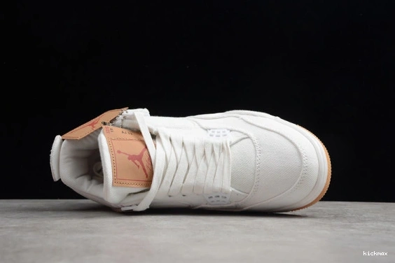 Retro 100 AO2571 Air 4 100 AO2571 (Levi's Levi's Jordan White Tag) 0522